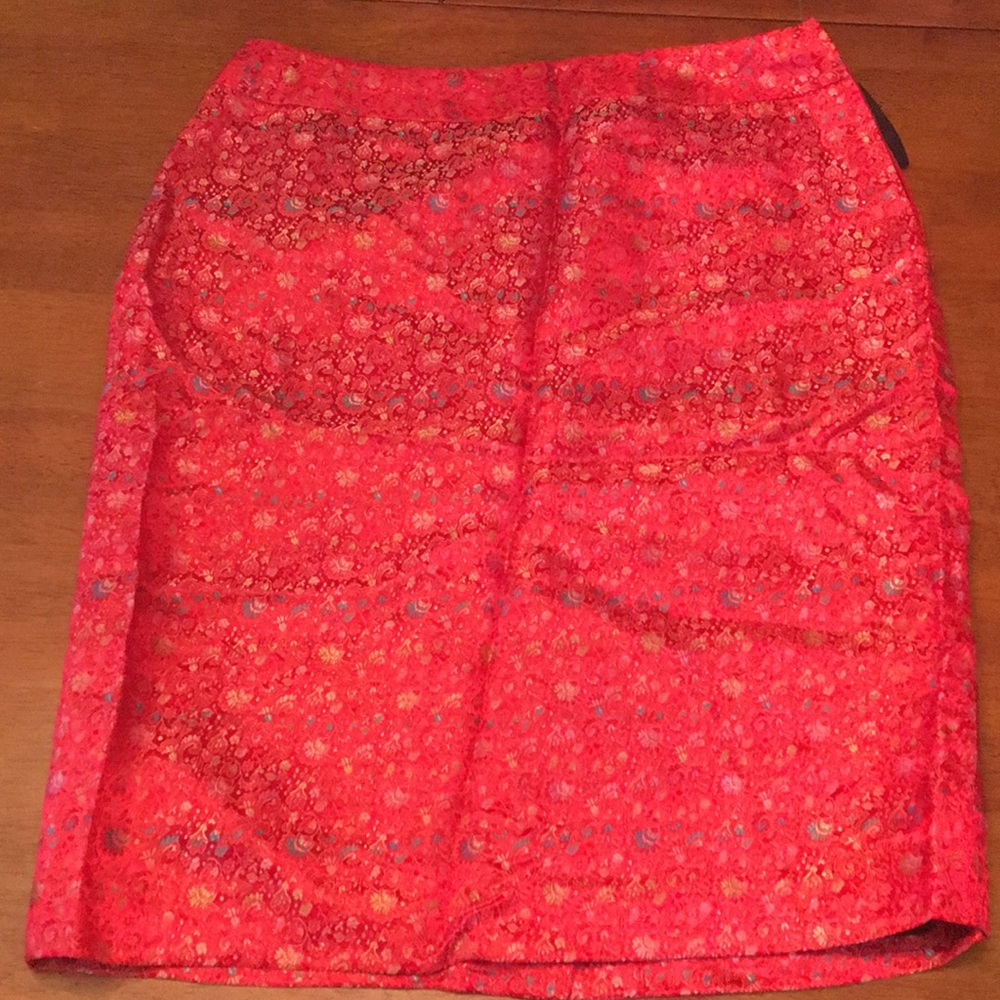 Asian inspired pencil skirt